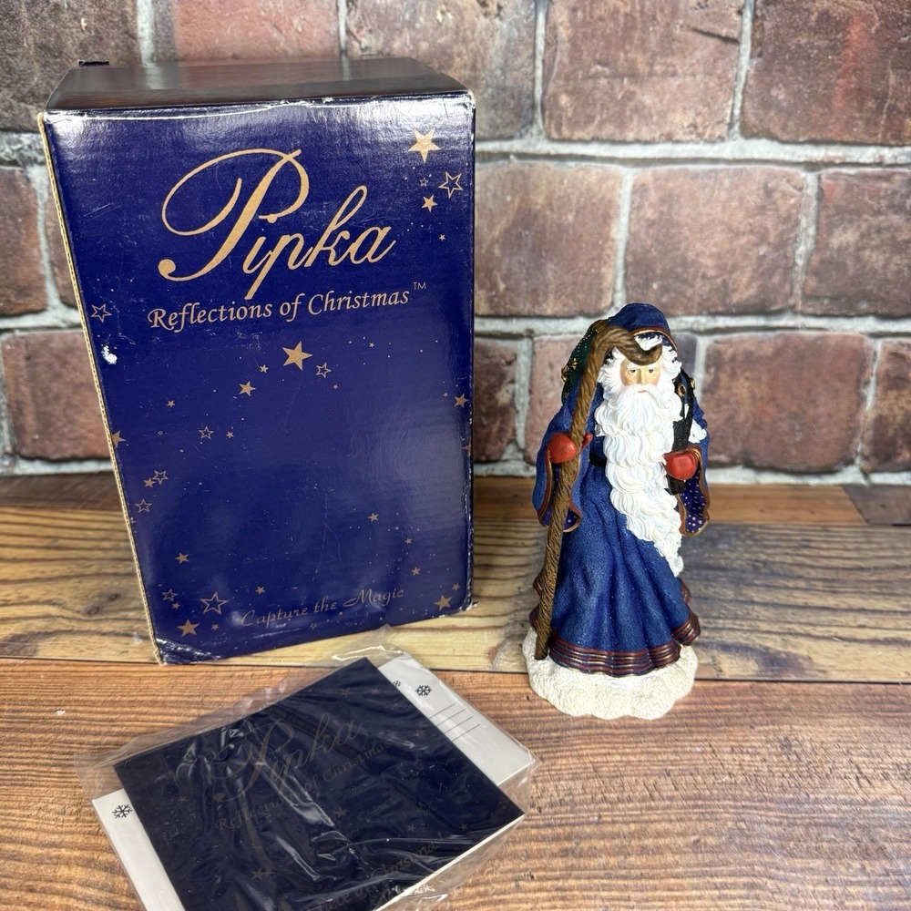 Pipka‎ Father Christmas Santa Reflections of Christmas Box Booklet 11319 COA